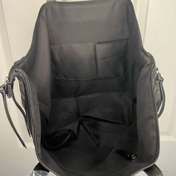 Botkier Large Nylon Tote All Black - Picture 5 of 6